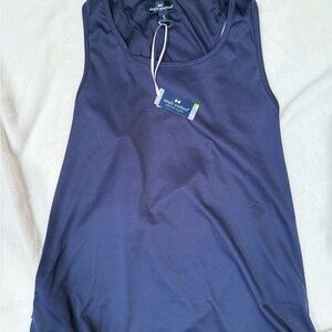 Simply Southern Scalloped Blue Women's Tank Top